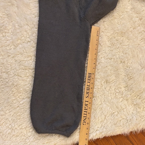 Women's Two-piece Gray Knit Cardigan/Jogger Pants - Picture 5 of 10